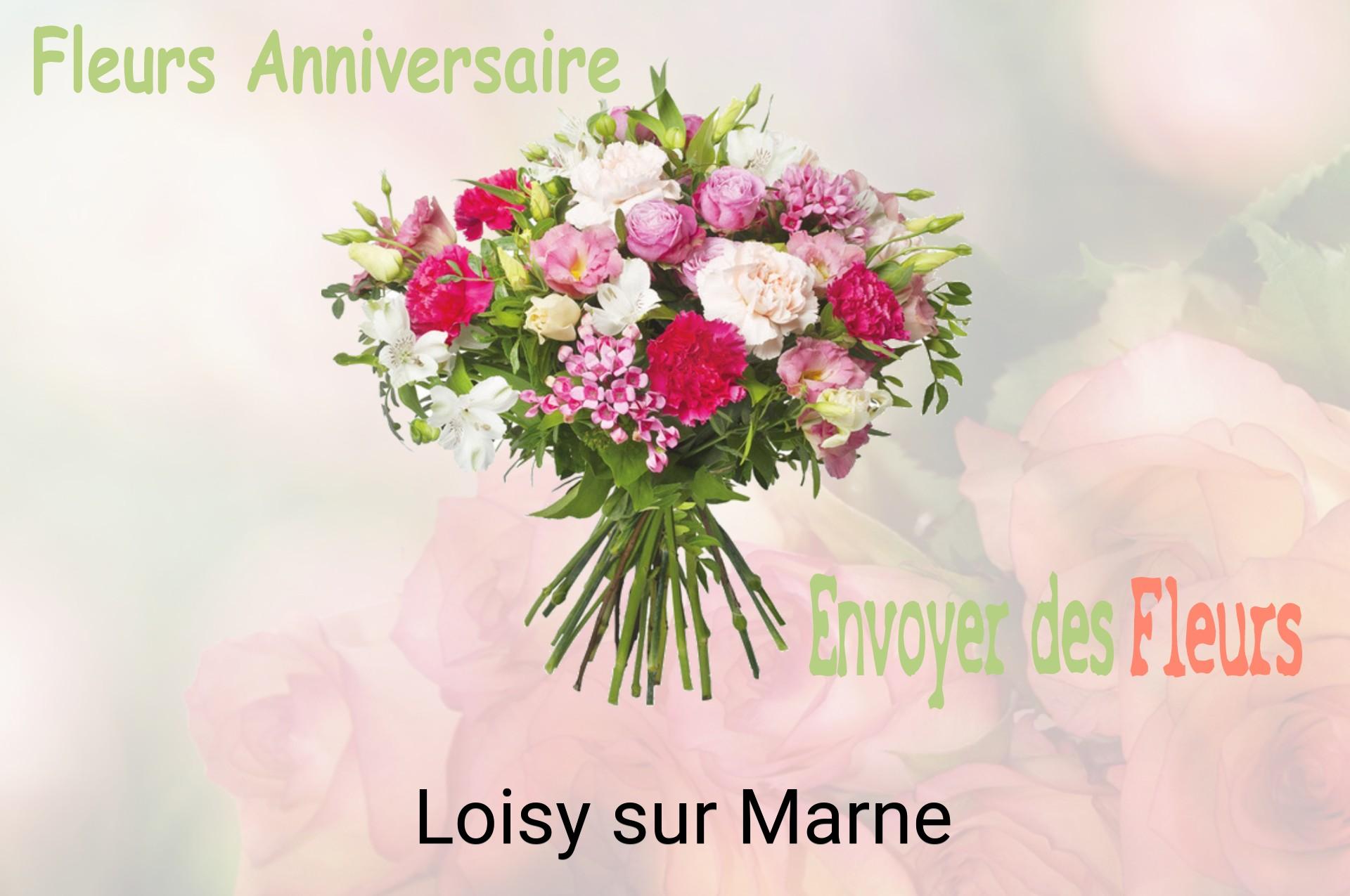 Bouquet de fleurs d’anniversaire livré à Loisy-sur-Marne