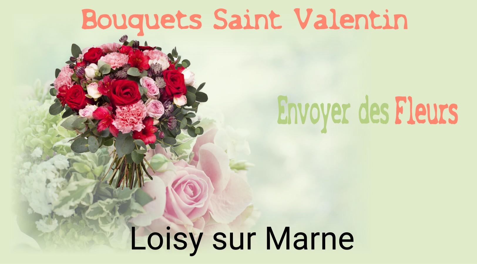 Roses de Saint-Valentin livrées à Loisy-sur-Marne
